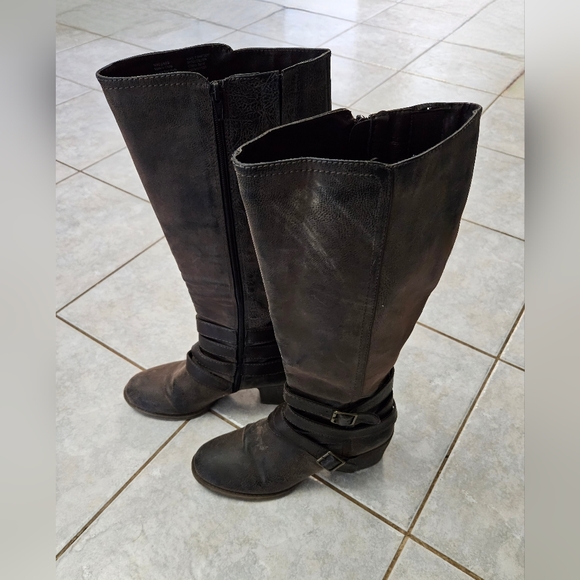 Ladies Sonoma Motorcycle Style Boots size 9 - Picture 5 of 5